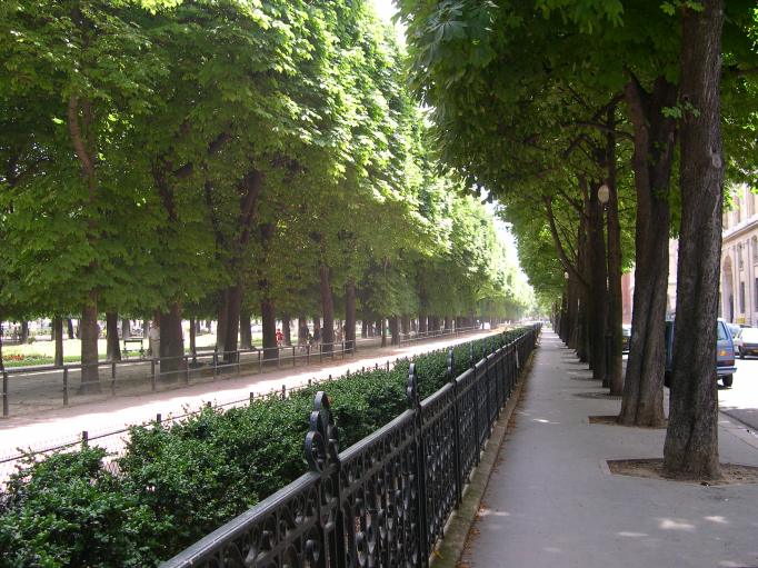  le long des jardins de l'Observatoire